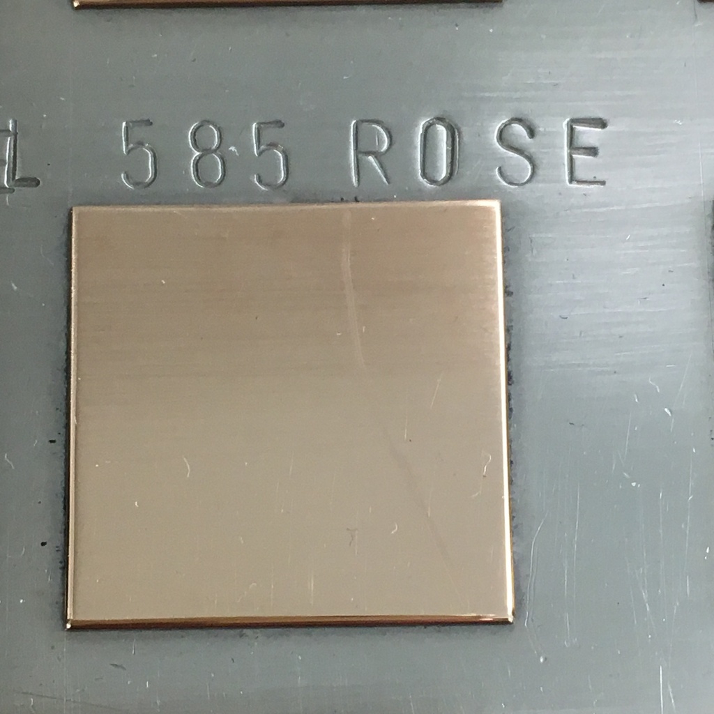 Metall"farbe" 585 Rosé