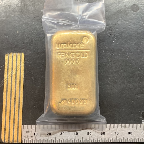 Anlegerbarren (Goldbarren) 500g