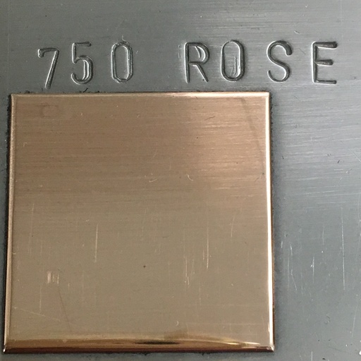 Metall"farbe" 750 Rosé